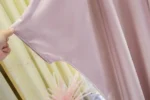 Open Front Abaya Muslim Out Kaftan Loose Long Sleeve Maxi Length Dress ,Women Jilbabs Cardigan Coat And Sleeveless Inner Dress - Image 6